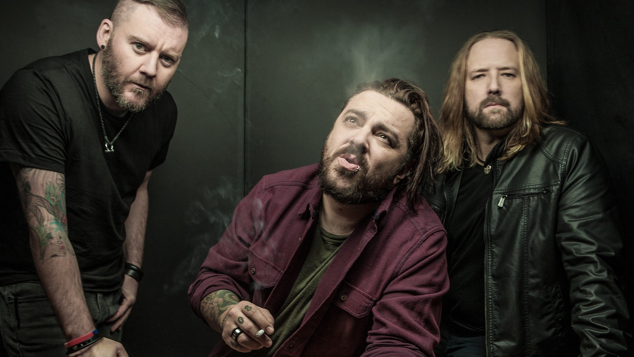 Fans at a Seether concert